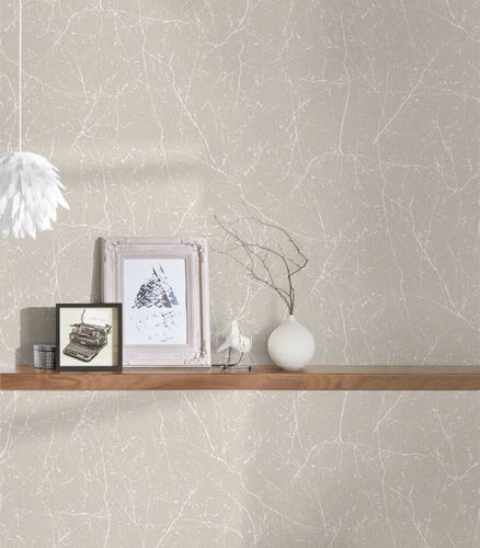 Wallpaper Natur beige white AS Creation Elegance 30507-4