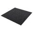 Side view Carpet tile Carpet plate self-lying plain black Diva 50x50 cm 1