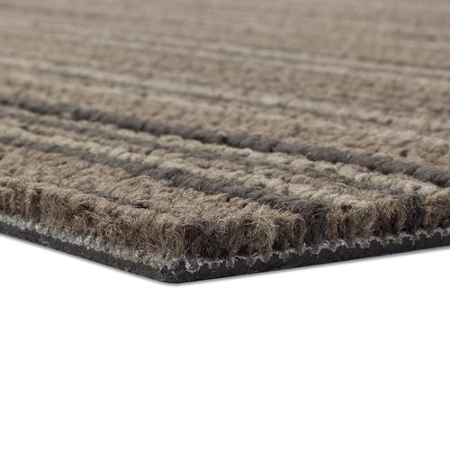 Teppichfliesen 50x50cm Nadelfilz - Selbstliegend Für Büro & Gewerbe, Braun, 4 Fliesen = 1m²