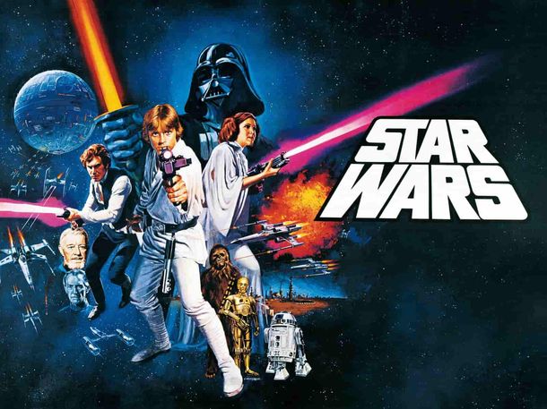 XL Fototapete Star Wars Darth Vader Luke Skywalker Tapete Papier Vlies Des-106