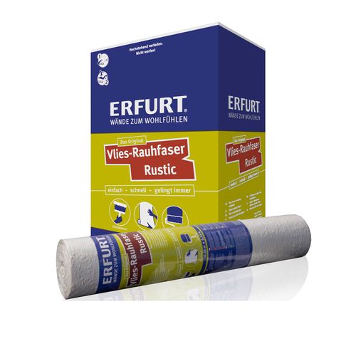 Rollenbild Rauhfaser Vliestapete Raufaser Erfurt Rustic 12 Rollen