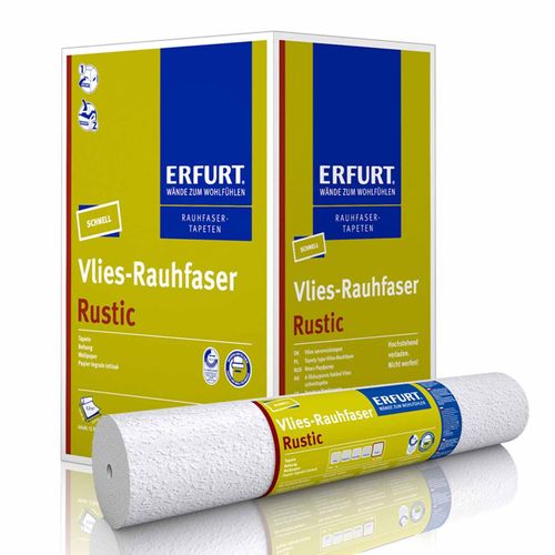 1 Rolle Erfurt Vlies-Rauhfaser Rustic Produktfoto