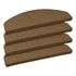 Sisal Stair Tread Mat Stair Cover Cappucino 28x65cm 2