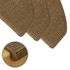 Sisal Stair Tread Mat Stair Cover Cappucino 28x65cm 6