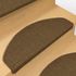 Set of 15 Sisal Stair Tread Mats Cappucino 28x65cm 4