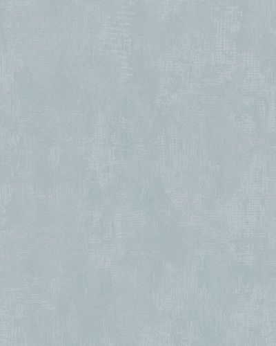 Wallpaper texture single-coloured metallic blue Marburg Nabucco non-woven 58013