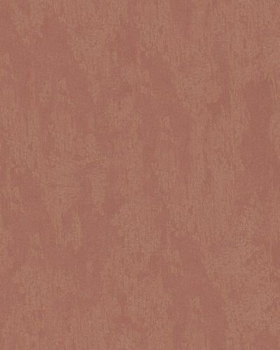 Wallpaper textured single-coloured shine copper Marburg Nabucco non-woven 58019