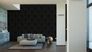 room image non-woven wallpaper baroque design anthracite 3