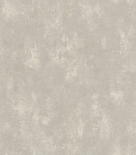 Non-woven wallpaper plastered vintage grey Rasch Lucera 609059