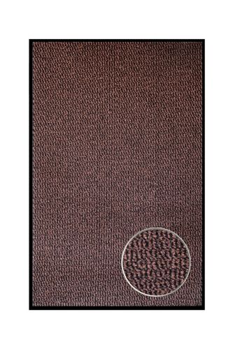 Door Entrance Barrier Runner Rug brown Basic Clean 120cm