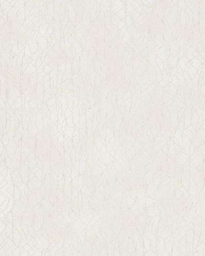 Wallpaper graphically pattern shine cream silver 58113