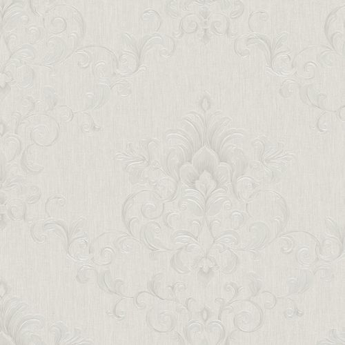 Wallpaper floral tendrils grey Marburg Opulence Classic 58221