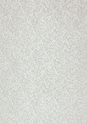 Harald Glööckler wallpaper feather leafs silver Metallic 54844