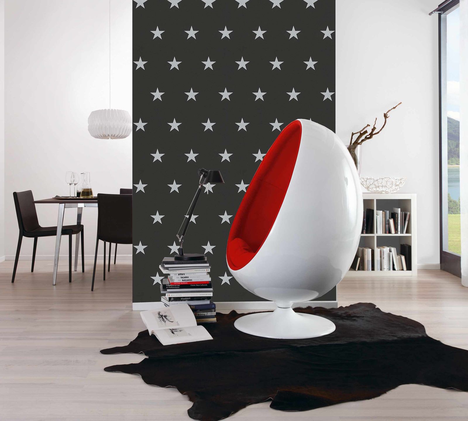 Wallpaper Homefacto Ri Stars Design Star Wallpaper