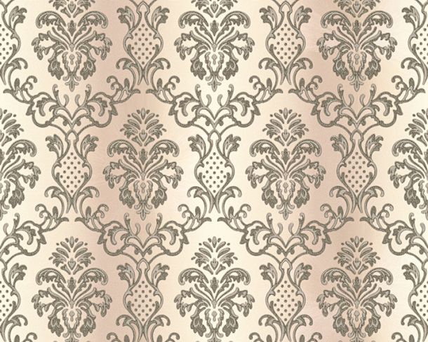 Wallpaper baroque cream grey gloss Hermitage 33545-1