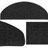 Sisal Stair Treads Stair Cover 28x65cm black 1