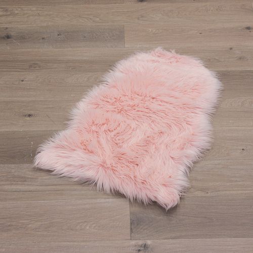 Sheepskin Rug Imitation Sheep Carpet rose shape of a sheep article picture