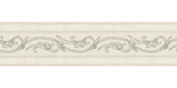 Article picture Wallpaper Border self-adhesive Tendrils cream taupe 2635-13