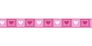 Article picture Wallpaper Border self-adhesive Kids Heart pink white 2818-38 1