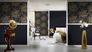 Room picture Wallpaper nature floral black gold Metallic Silk 30657-7 2