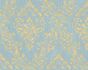 Artikelbild Tapete Textil Blumen Barock hellblau gold Metallic Silk 30659-5 1