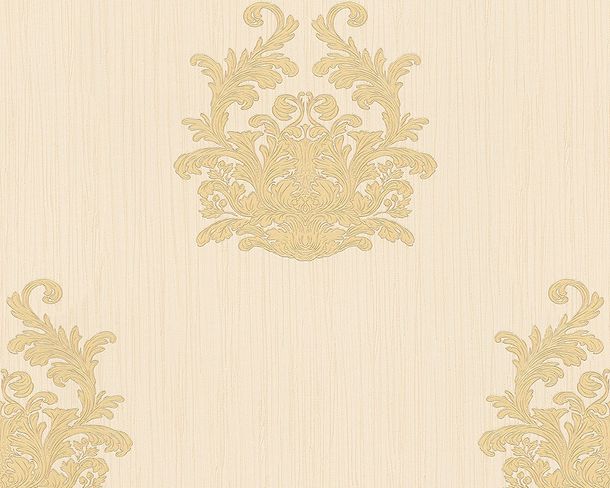 Artikelbild Tapete Vlies Barock cremebeige Metallic Architects Paper 95861-4