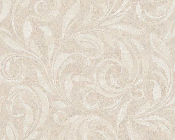 Article picture Wallpaper used tendrils beige cream Gloss Architects Paper 95940-1