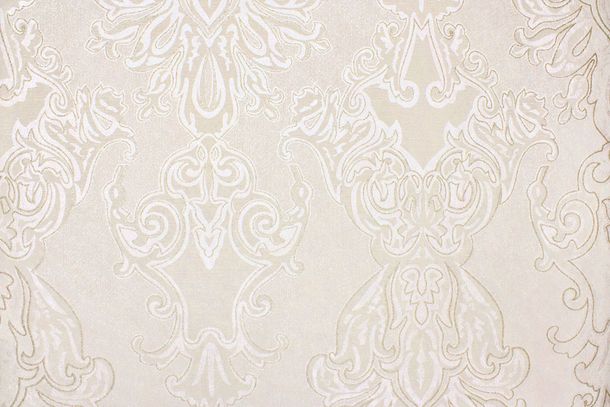 Wallpaper ornaments taupe Glitter Fuggerhaus Byzantium 4795-12