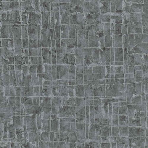 Dieter Langer Wallpaper non-woven Anthracite Metallic 58810