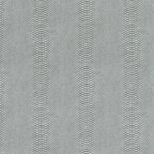 Dieter Langer Wallpaper snake reptile gray metallic 58843