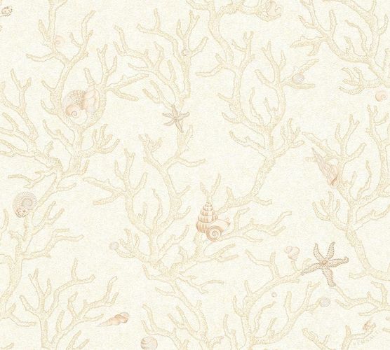 Wallpaper Versace Home coral shell beige cream Versace 34496-1