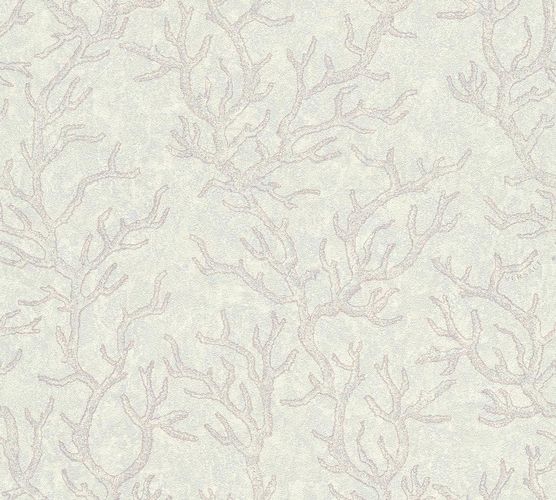 Wallpaper Versace Home corals lilac white Metallic Versace 34497-4