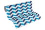 Lars Contzen Wallpaper zigzag 3D blue white 34123-1 2