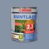 1 Dose Wilckens Paint Lacquer Varnish 2in1 silk-mat 375 ml silbergrau RAL 7001 7