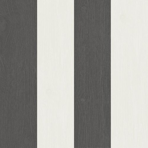 Artikelbild Vliestapete Rasch Textil Streifen Holz anthrazit 021014