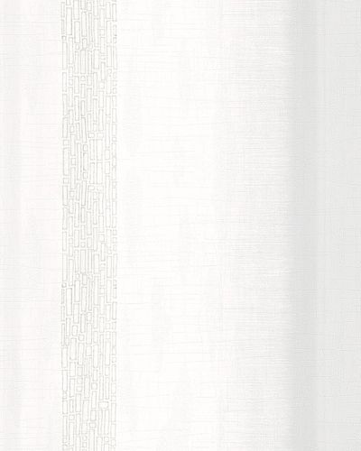 181751 Wallpaper striped design white grey gloss Marburg Loft 59342