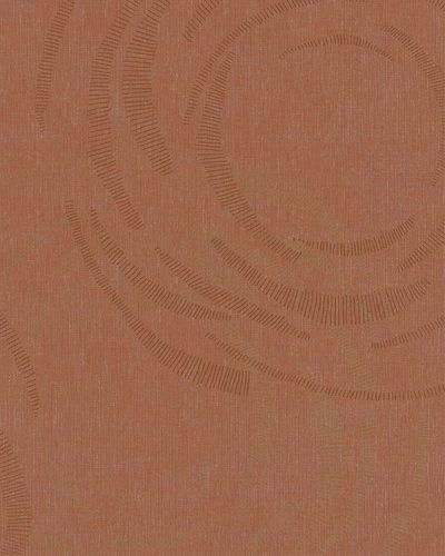 Article picture Wallpaper Marburg Merino graphic circles maroon gold gloss 59124