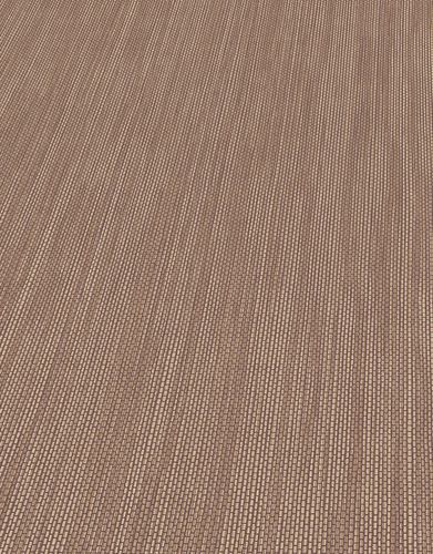 Tapete-Vlies-6309-11-Strukturiert-Einfarbig-braun-182150