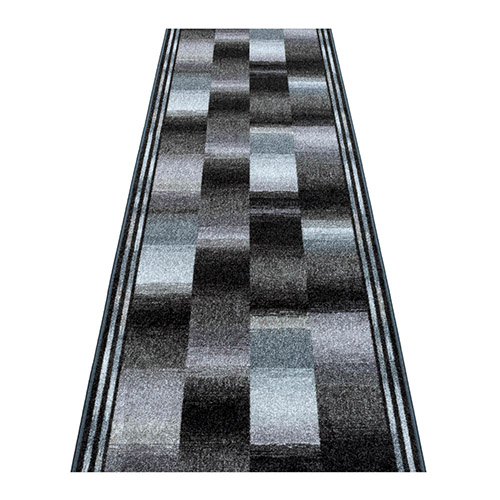 Variante 3 Teppichläufer Brücke Läufer Teppich Ikat Ikaria grau