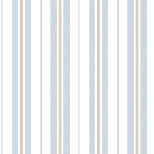 Wallpaper Kids striped light blue Rasch Textil Favola 303233