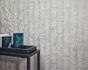 Deluxe Wallpaper by Guido Maria Kretschmer stripes silver white gloss 41001-50 1