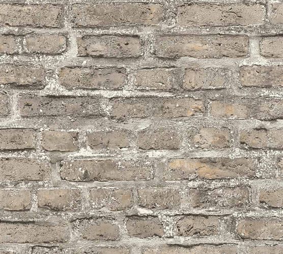 Wallpaper bricks stone design beige grey Neue Bude 2.0 36139-4