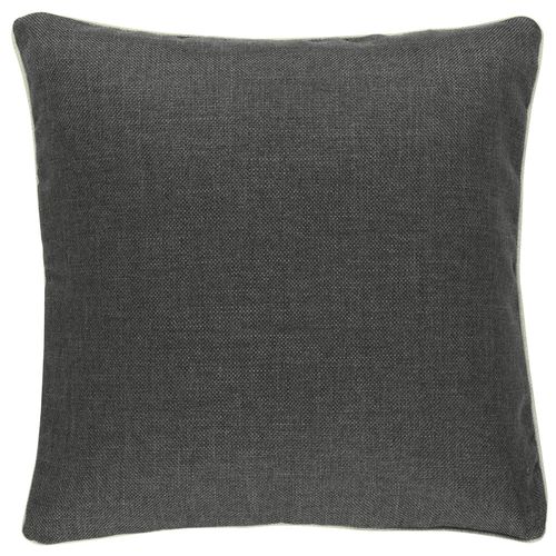 Picture Babara Schöneberger Cushion cover Uni Weave texture grey 50x50cm