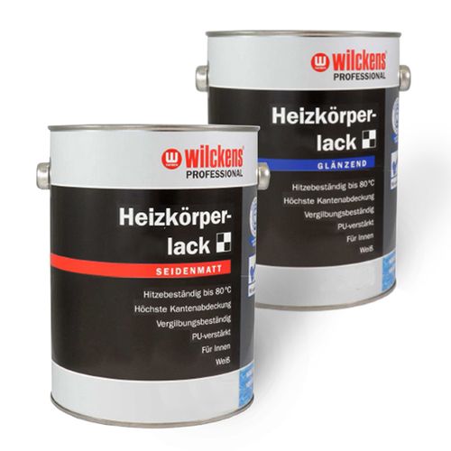 Professional Heizkörperlack Wilckens glänzend seidenmatt 0,75 L