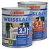 2in1 White Lacquer by Wilckens gloss & silk-mat 0,375 litre 1