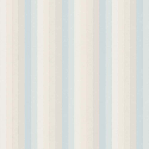 Artikelbild Tapete Kinder Streifen hellblau beige Rasch Textil 138925