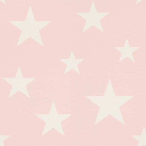 Article picture Wallpaper child Stars pink white Rasch Textil 138931