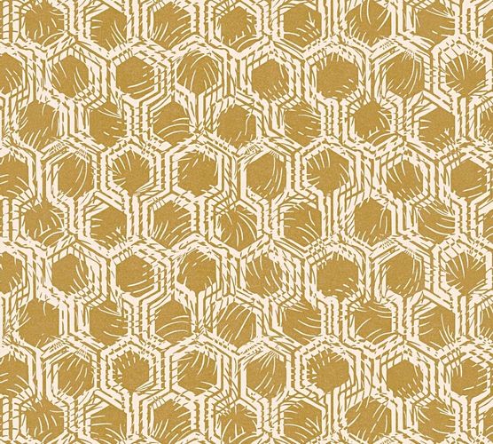 Non-Woven Wallpaper graphic gold Alpha Architects Paper 33327-3