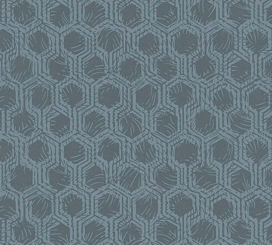 Non-Woven Wallpaper graphic blue Alpha Architects Paper 33327-4