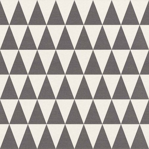 Product Picture Wallpaper Non-Woven Triangle black Rasch Texti Boho Chic 148672